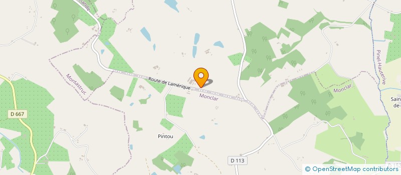 localisation de l'entreprise GROUPEMENT AGRICOLE D'EXPLOITATION EN COMMUN DES IRIS à MONTASTRUC
