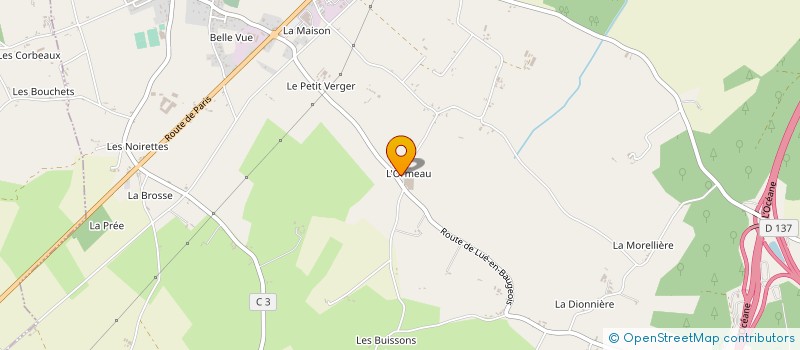 localisation de l'entreprise GROUPEMENT AGRICOLE D'EXPLOITATION EN COMMUN DES ORMES  CORZE