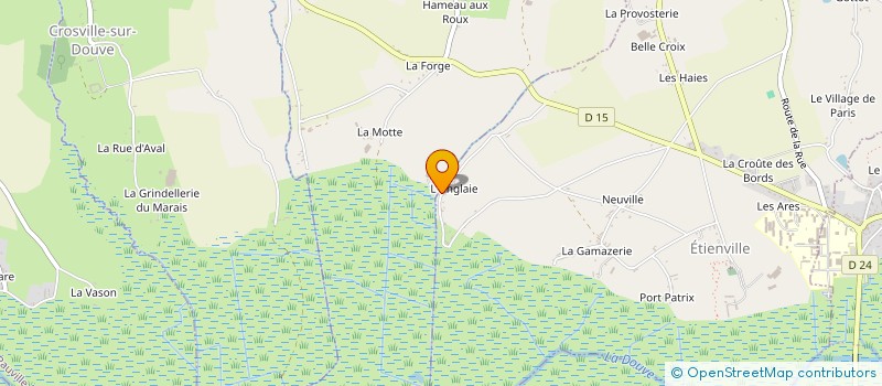 localisation de l'entreprise GROUPEMENT AGRICOLE D'EXPLOITATION EN COMMUN DES PETITS VILLAGES à ETIENVILLE