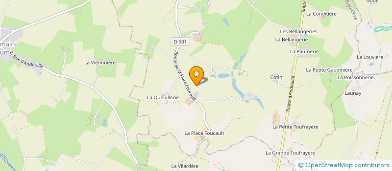 localisation de l'entreprise GROUPEMENT AGRICOLE D EXPLOITATION EN COMMUN DES TROIS COMMUNES à LA BIGOTTIERE