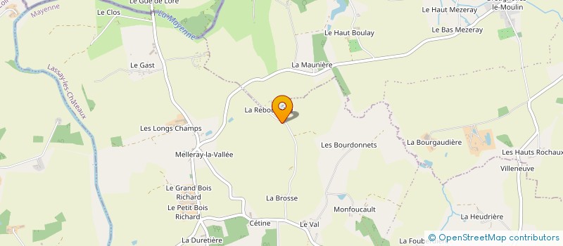 localisation de l'entreprise GROUPEMENT AGRICOLE D EXPLOITATION EN COMMUN DES TROIS VILLAGES à THUBOEUF