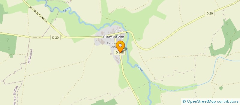 localisation de l'entreprise GROUPEMENT AGRICOLE D'EXPLOITATION EN COMMUN DES VERSANTS à NUBECOURT