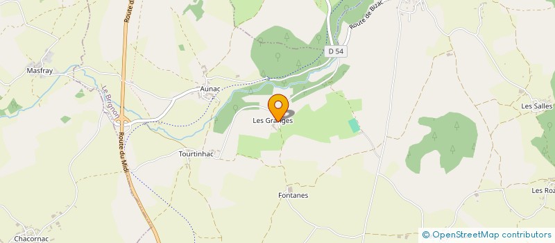 localisation de l'entreprise GROUPEMENT AGRICOLE D'EXPLOITATION EN COMMUN DU CHEVRETON  LE BRIGNON