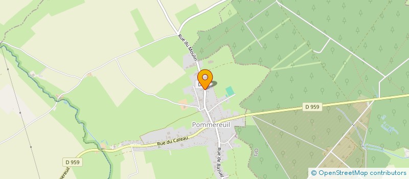 localisation de l'entreprise GROUPEMENT AGRICOLE D EXPLOITATION EN COMMUN DU PATI à POMMEREUIL