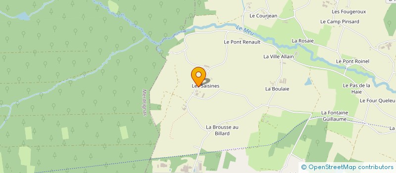localisation de l'entreprise GROUPEMENT AGRICOLE D'EXPLOITATION EN COMMUN DU PONT L'HERMINE à TREMOREL