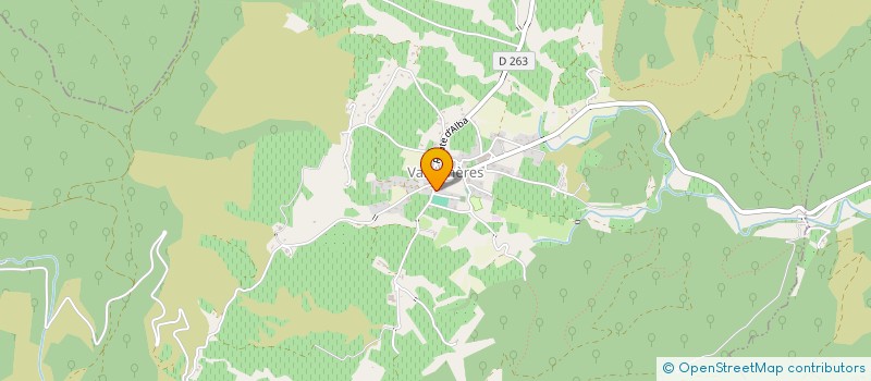 localisation de l'entreprise GROUPEMENT AGRICOLE D'EXPLOITATION EN COMMUN DU SOULIER  VALVIGNERES