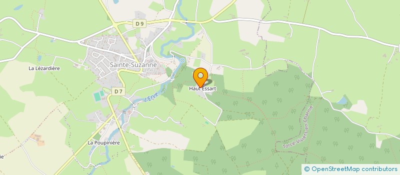 localisation de l'entreprise GROUPEMENT AGRICOLE D EXPLOITATION EN COMMUN DU TERTRE  THORIGNE EN CHARNIE