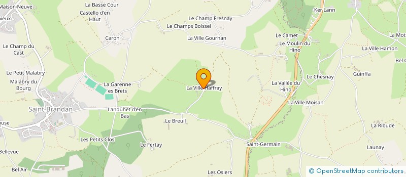 localisation de l'entreprise GROUPEMENT AGRICOLE D'EXPLOITATION EN COMMUN DU TERTRE AU VENT à LE FOEIL