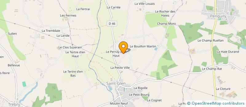 localisation de l'entreprise GROUPEMENT AGRICOLE D'EXPLOITATION EN COMMUN DU TREFLE à TREDANIEL