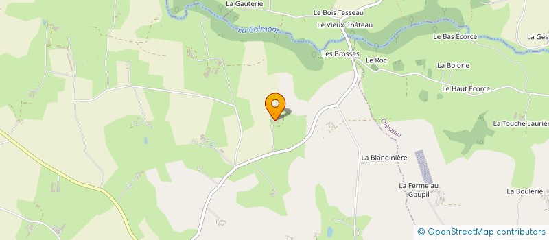 localisation de l'entreprise GROUPEMENT AGRICOLE D EXPLOITATION EN COMMUN DU TULIPIER à CHATILLON-SUR-COLMONT