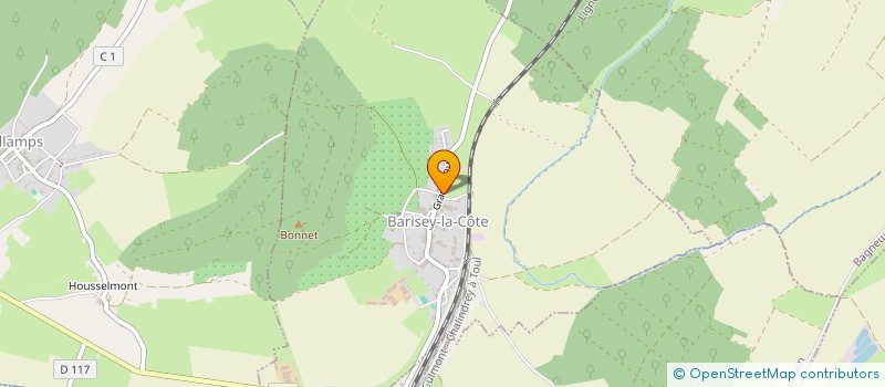 localisation de l'entreprise GROUPEMENT AGRICOLE D'EXPLOITATION EN COMMUN DU VAL SAINT MARTIN à THUILLEY-AUX-GROSEILLES