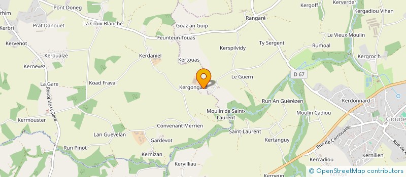 localisation de l'entreprise GROUPEMENT AGRICOLE D'EXPLOITATION EN COMMUN DU VIEUX MANOIR à POMMERIT-LE-VICOMTE