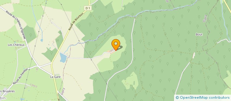 localisation de l'entreprise GROUPEMENT AGRICOLE D'EXPLOITATION EN COMMUN DUBOST P ET JM  GIPCY