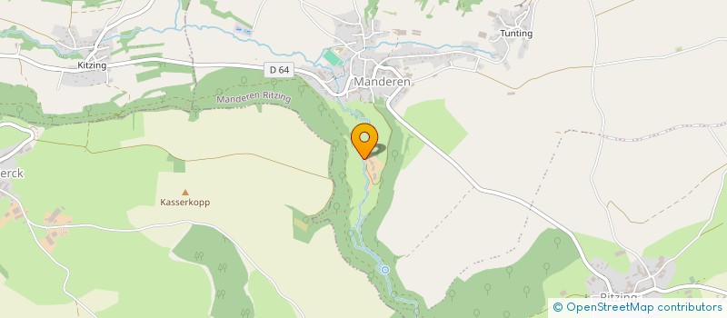 localisation de l'entreprise GROUPEMENT AGRICOLE D'EXPLOITATION EN COMMUN FR DU MOULIN  MANDEREN-RITZING