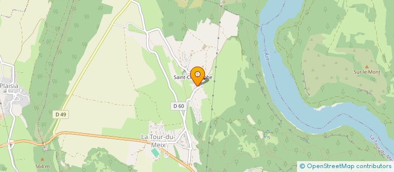 localisation de l'entreprise GROUPEMENT AGRICOLE D'EXPLOITATION EN COMMUN GAILLARD FRERES à LA TOUR-DU-MEIX
