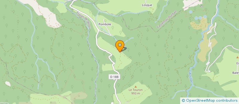localisation de l'entreprise GROUPEMENT AGRICOLE D'EXPLOITATION EN COMMUN KIWI à ESPLAS-DE-SEROU