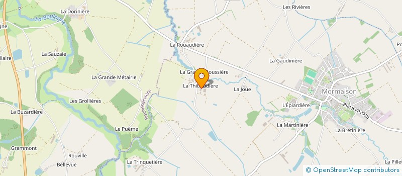 localisation de l'entreprise GROUPEMENT AGRICOLE D'EXPLOITATION EN COMMUN L'EVENTAIL à MONTREVERD