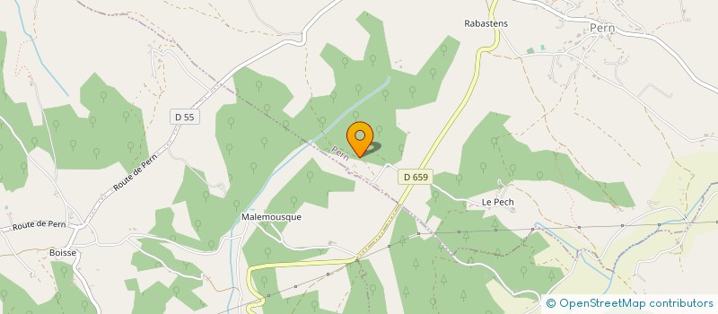 localisation de l'entreprise GROUPEMENT AGRICOLE D'EXPLOITATION EN COMMUN LA CHEVRERIE DE CASTELNAU  CASTELNAU-MONTRATIER