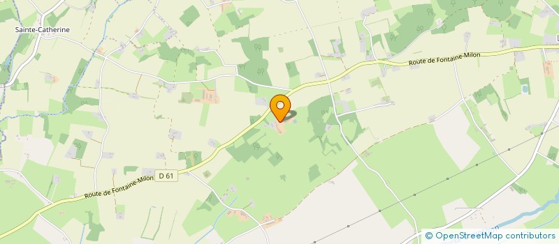 localisation de l'entreprise GROUPEMENT AGRICOLE D'EXPLOITATION EN COMMUN LE PERRAY à BAUGE-EN-ANJOU