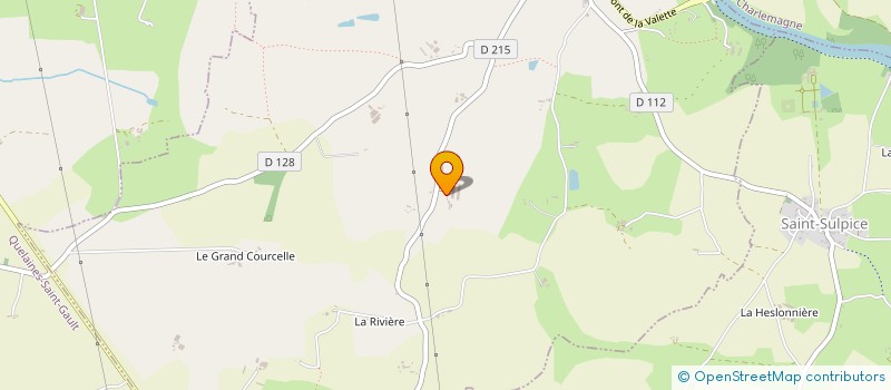 localisation de l'entreprise GROUPEMENT AGRICOLE D EXPLOITATION EN COMMUN LE PETIT NUILLE  HOUSSAY