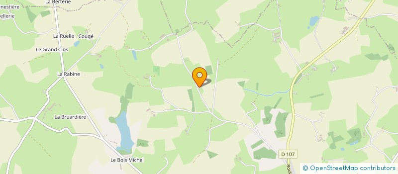 localisation de l'entreprise GROUPEMENT AGRICOLE D EXPLOITATION EN COMMUN MAREAU à SAINT-DENIS-DE-GASTINES