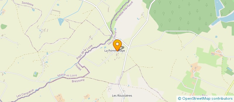 localisation de l'entreprise GROUPEMENT AGRICOLE D EXPLOITATION EN COMMUN MAROLLEAU BP  SAINT MAURICE ETUSSON