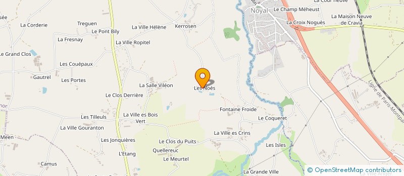 localisation de l'entreprise GROUPEMENT AGRICOLE D'EXPLOITATION EN COMMUN OBIOFIX à LAMBALLE-ARMOR
