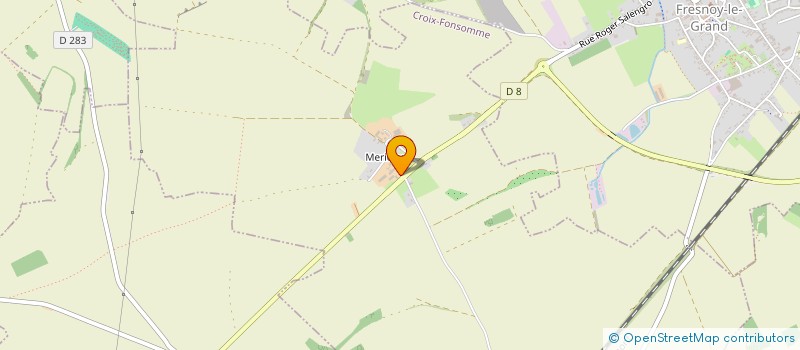 localisation de l'entreprise GROUPEMENT AGRICOLE D'EXPLOITATION EN COMMUN PARTIEL RECONNU BRANCOURT à CROIX-FONSOMME