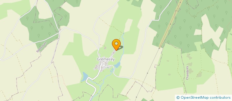 localisation de l'entreprise GROUPEMENT AGRICOLE D'EXPLOITATION EN COMMUN PERNET  GREMECEY