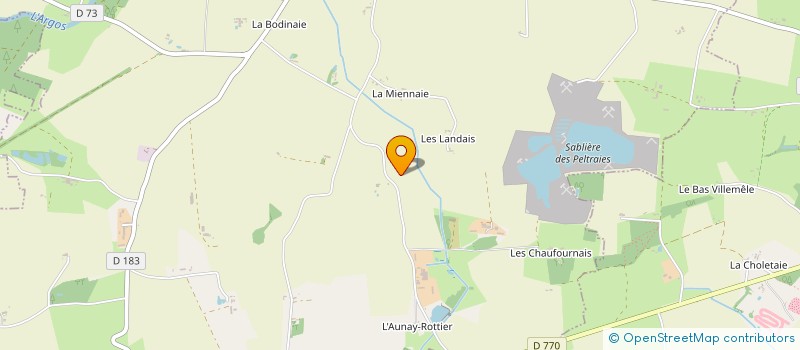 localisation de l'entreprise GROUPEMENT AGRICOLE D'EXPLOITATION EN COMMUN POULAIT à CHAZE-SUR-ARGOS