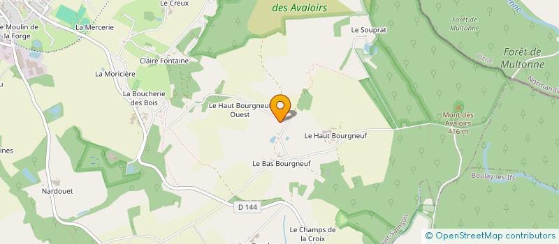 localisation de l'entreprise GROUPEMENT AGRICOLE D'EXPLOITATION EN COMMUN RECONNU BEL EVENT à PRE-EN-PAIL-SAINT-SAMSON