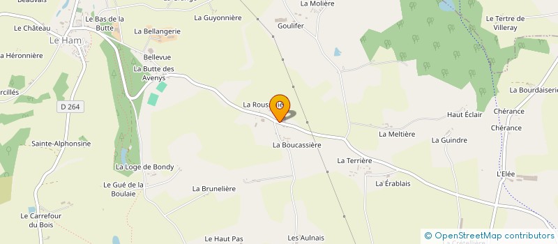 localisation de l'entreprise GROUPEMENT AGRICOLE D'EXPLOITATION EN COMMUN RECONNU BEL HORIZON  LE HAM