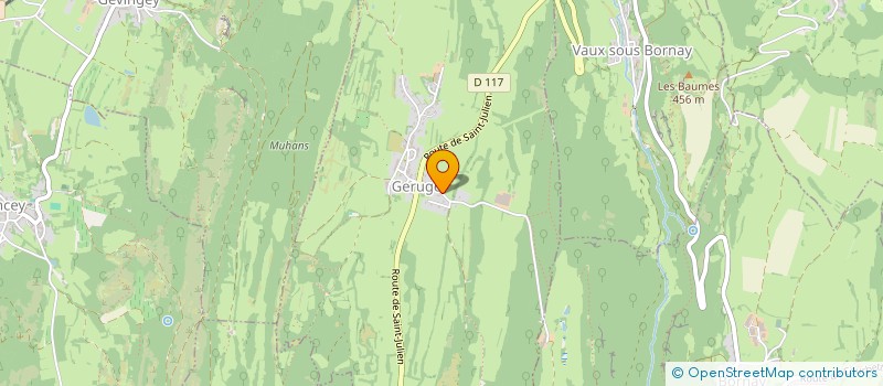 localisation de l'entreprise GROUPEMENT AGRICOLE D' EXPLOITATION EN COMMUN RECONNU BOLE-ROSAIN  GERUGE