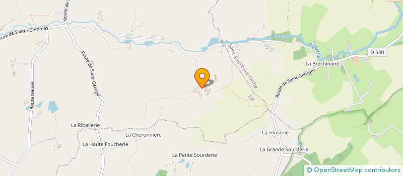 localisation de l'entreprise GROUPEMENT AGRICOLE D'EXPLOITATION EN COMMUN RECONNU BOURGES-MARTINEAU à IZE