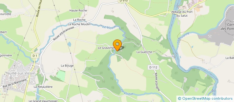 localisation de l'entreprise GROUPEMENT AGRICOLE D EXPLOITATION EN COMMUN RECONNU BRILLET  NUILLE SUR VICOIN