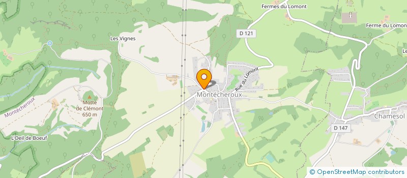 localisation de l'entreprise GROUPEMENT AGRICOLE D'EXPLOITATION EN COMMUN RECONNU CHAMP DU SOLEIL à CHAMESOL