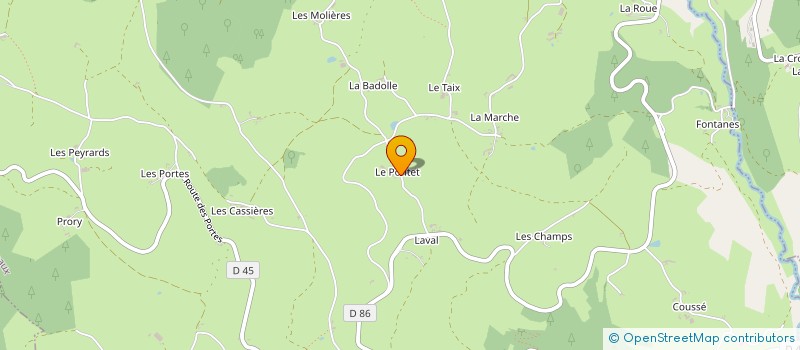 localisation de l'entreprise GROUPEMENT AGRICOLE D'EXPLOITATION EN COMMUN RECONNU COLOMBAT à CREMEAUX