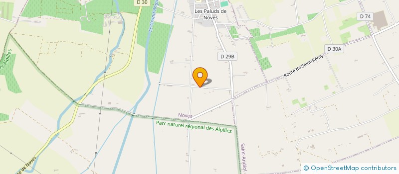 localisation de l'entreprise GROUPEMENT AGRICOLE D'EXPLOITATION EN COMMUN RECONNU COLOMBET ET FILS à NOVES