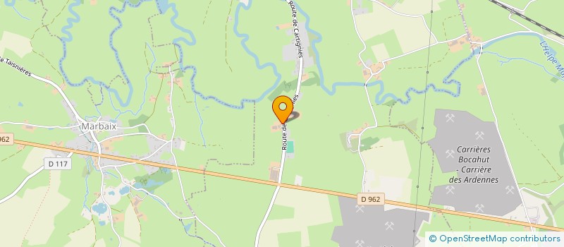 localisation de l'entreprise GROUPEMENT AGRICOLE D'EXPLOITATION EN COMMUN RECONNU D'HULAINE  HAUT-LIEU