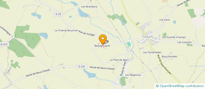 localisation de l'entreprise GROUPEMENT AGRICOLE D'EXPLOITATION EN COMMUN RECONNU DE BEAUCAIRE à DEUX-CHAISES