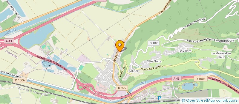 localisation de l'entreprise GROUPEMENT AGRICOLE D'EXPLOITATION EN COMMUN RECONNU DE BEAUREGARD  AITON