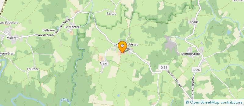 localisation de l'entreprise GROUPEMENT AGRICOLE D'EXPLOITATION EN COMMUN RECONNU DE FRIDAIRE II à SAINT-PIERRE-DU-CHAMP