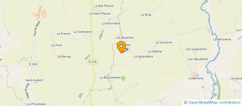 localisation de l'entreprise GROUPEMENT AGRICOLE D EXPLOITATION EN COMMUN RECONNU DE L AUBRIERE à JAVRON-LES-CHAPELLES