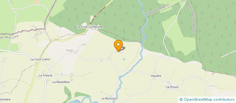 localisation de l'entreprise GROUPEMENT AGRICOLE D EXPLOITATION EN COMMUN RECONNU DE L ECOUBIERE à SAINT-CALAIS-DU-DESERT