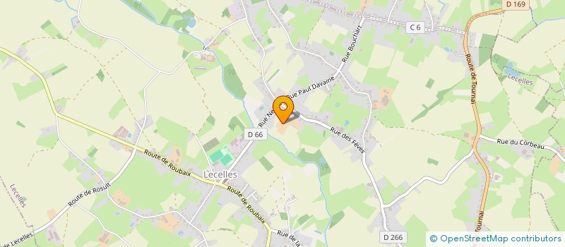 localisation de l'entreprise GROUPEMENT AGRICOLE D'EXPLOITATION EN COMMUN RECONNU DE L'ELNON à LECELLES