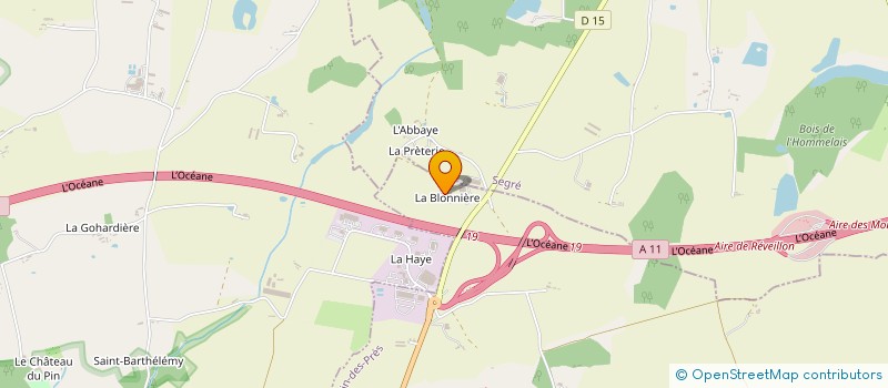 localisation de l'entreprise GROUPEMENT AGRICOLE D'EXPLOITATION EN COMMUN RECONNU DE L'ESPERANCE à SAINT-GERMAIN-DES-PRES