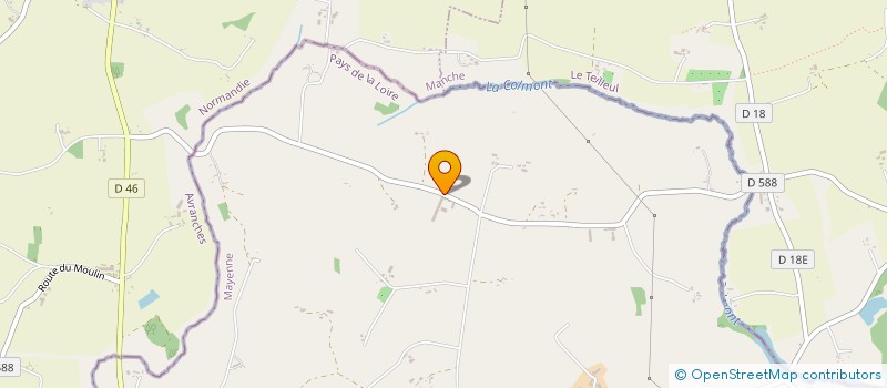 localisation de l'entreprise GROUPEMENT AGRICOLE D'EXPLOITATION EN COMMUN RECONNU DE L'EUROPE  FOUGEROLLES-DU-PLESSIS