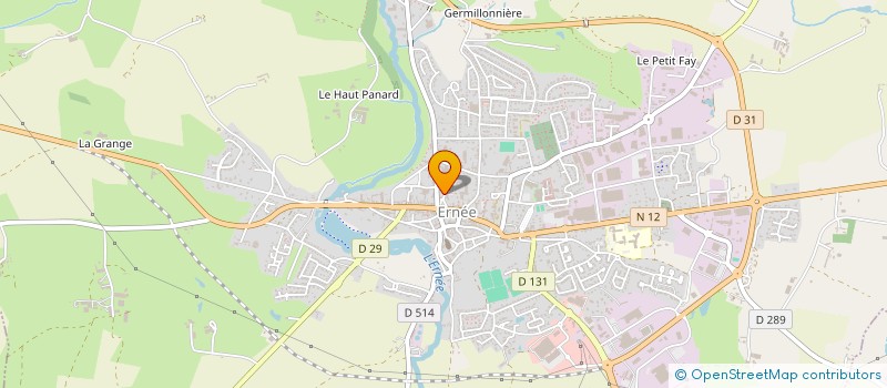 localisation de l'entreprise GROUPEMENT AGRICOLE D EXPLOITATION EN COMMUN RECONNU DE L OISILLIERE à VAUTORTE