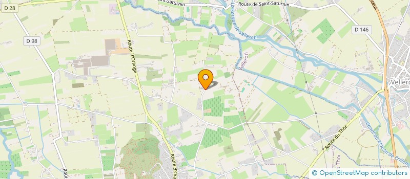 localisation de l'entreprise GROUPEMENT AGRICOLE D'EXPLOITATION EN COMMUN RECONNU DE LA BERGERIE DES BLANCAS  LE THOR