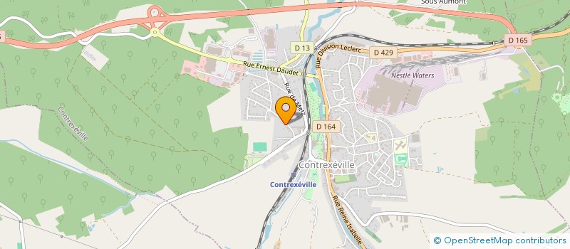 localisation de l'entreprise GROUPEMENT AGRICOLE D'EXPLOITATION EN COMMUN RECONNU DE LA BONNE HAYE à CONTREXEVILLE